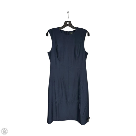 Dress Casual Midi By Banana Republic In Navy, Size: 10