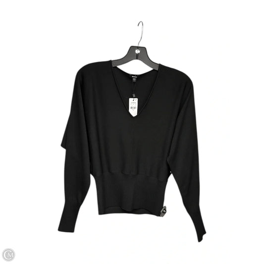 Top Long Sleeve By Express In Black, Size: S