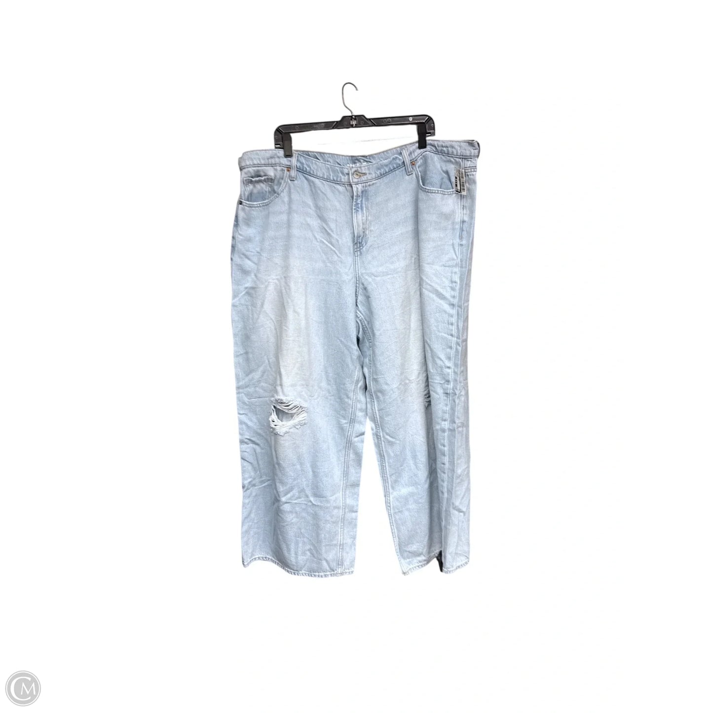 Jeans Wide Leg By Old Navy In Blue Denim, Size: 20