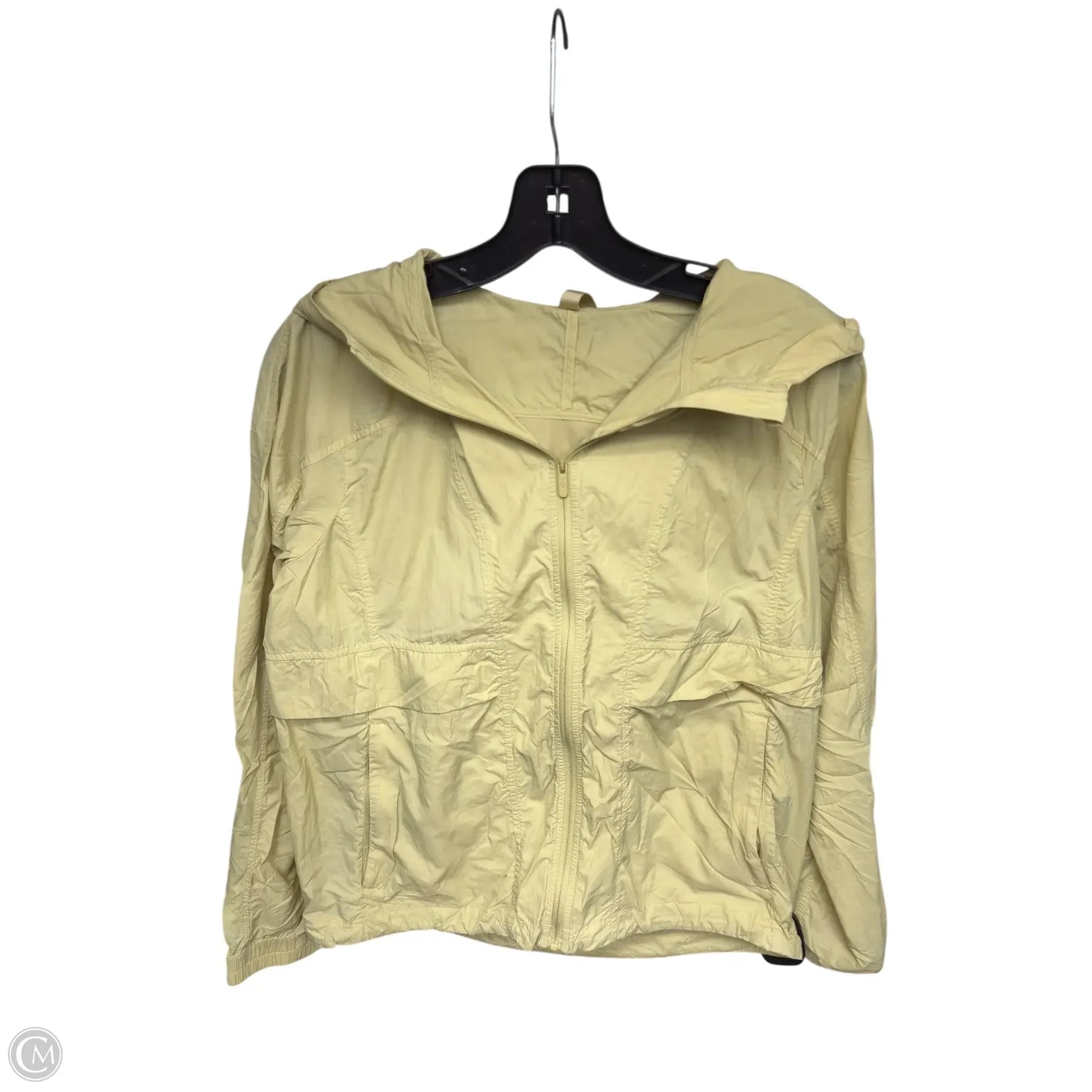 Athletic Jacket By Lululemon In Green, Size: S
