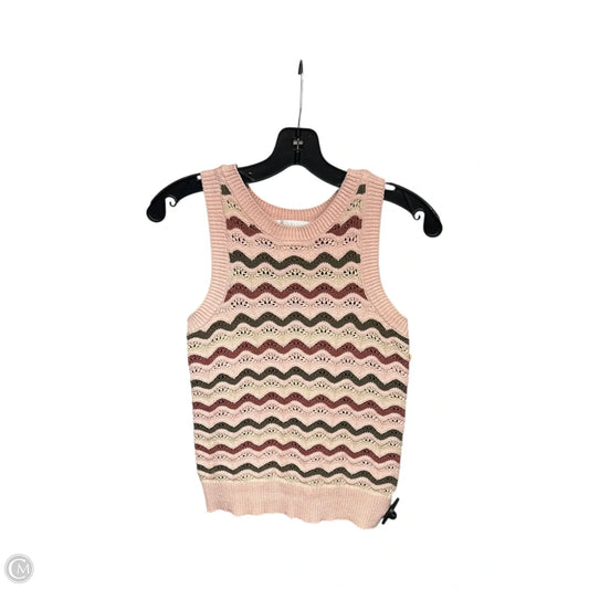 Top Sleeveless By Design History In Pink, Size: Xs