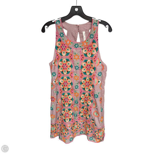 Dress Casual Short By Anthropologie In Pink, Size: 6
