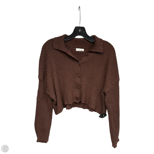Cardigan By La Hearts In Brown, Size: S