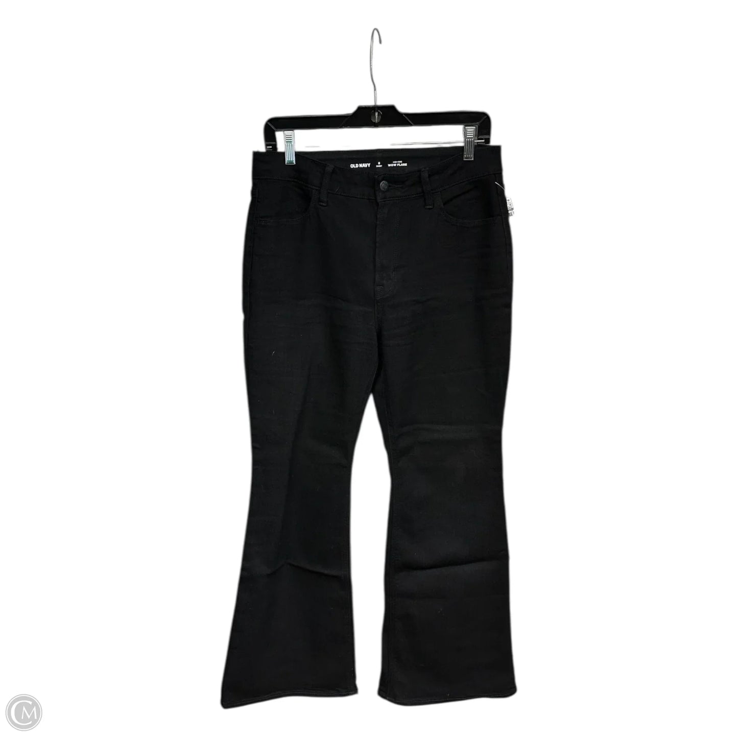 Jeans Flared By Old Navy In Black, Size: 8p