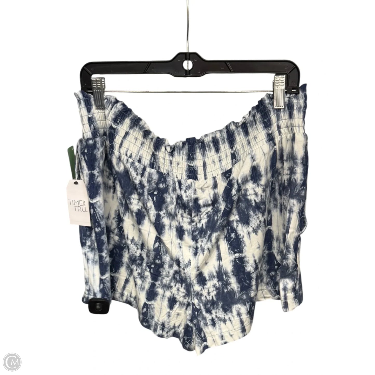 Shorts By Time And Tru In Tie Dye Print, Size: Xl