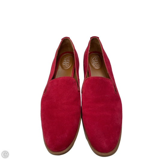Shoes Flats By Franco Sarto In Red, Size: 9.5