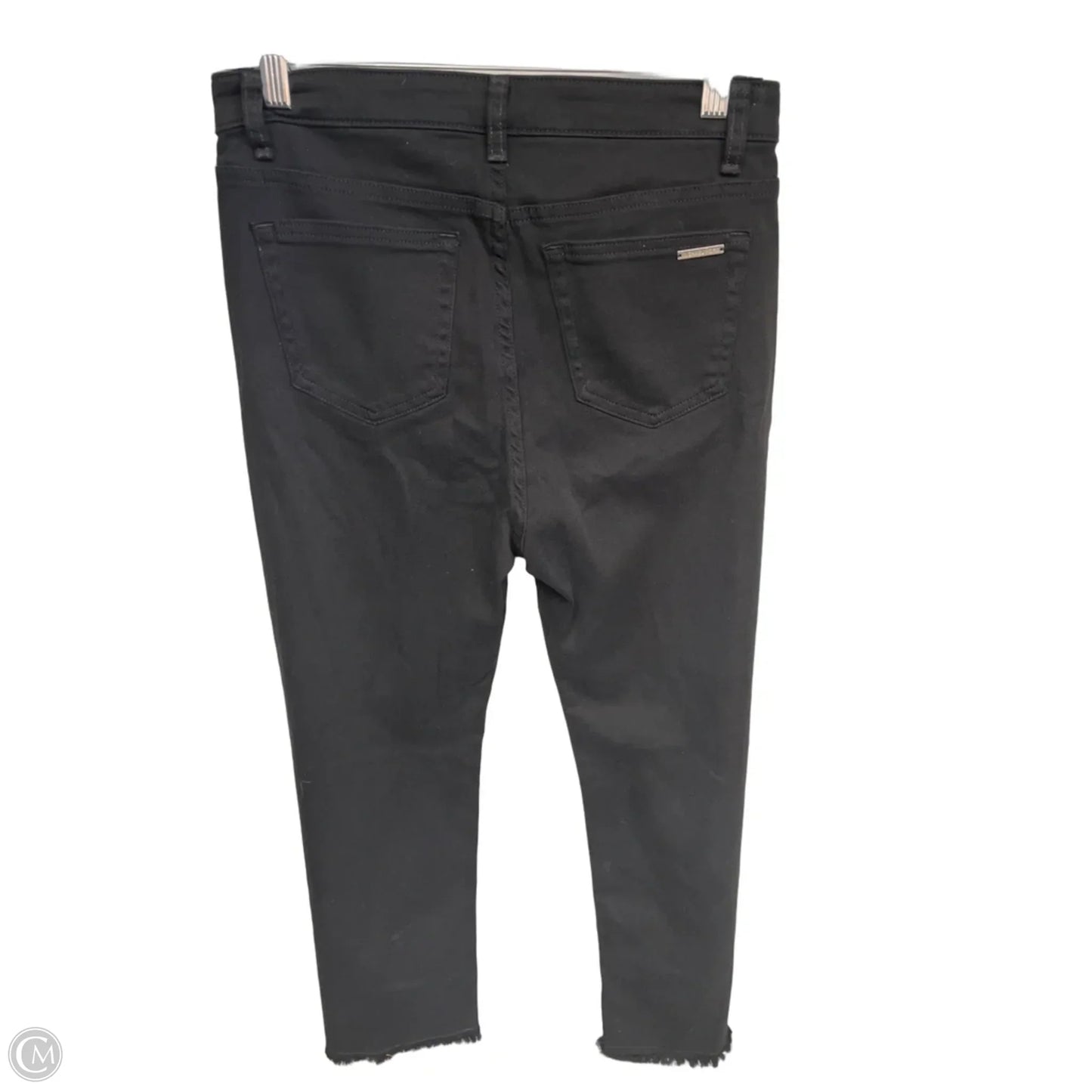 Jeans Cropped By Michael By Michael Kors In Black, Size: 6