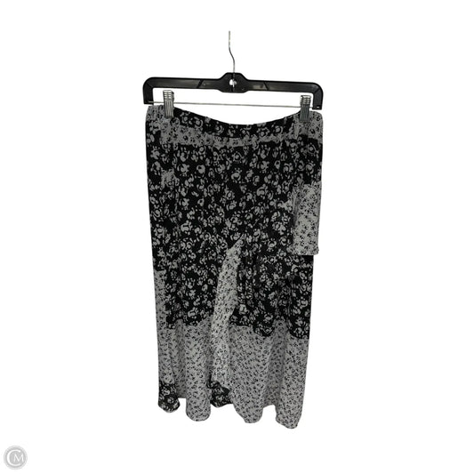 Skirt Midi By Joie In Black & White, Size: L