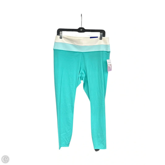 Athletic Leggings By Joy Lab In Teal, Size: Xl