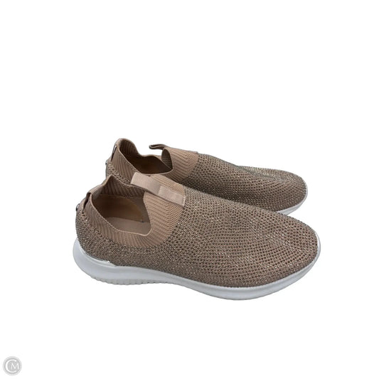 Shoes Sneakers By Anne Klein In Tan, Size: 8.5