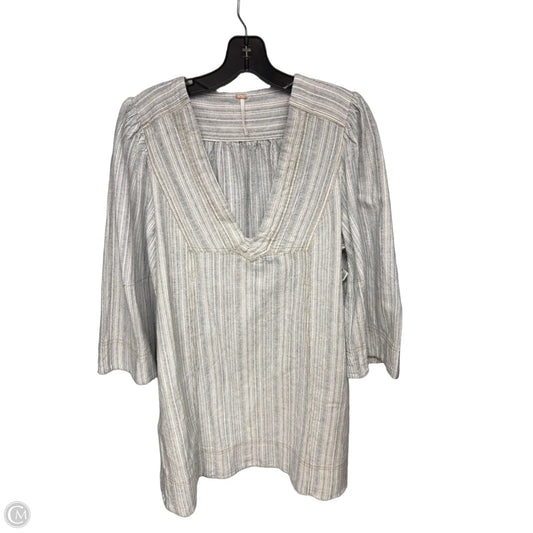 Dress Casual Short By Free People In Blue & White, Size: M