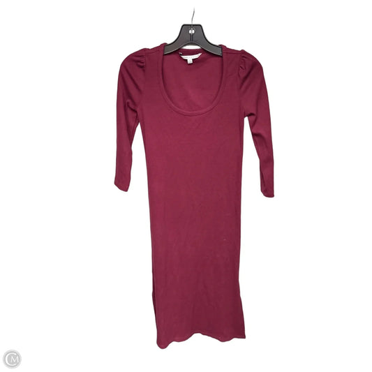 Dress Casual Maxi By The Nines In Red, Size: Xs