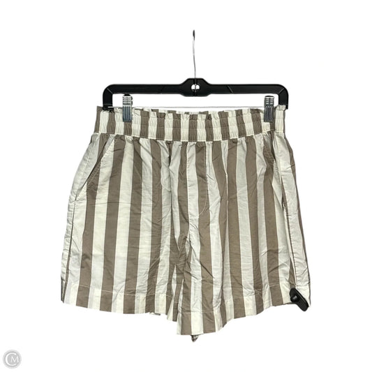 Shorts By Aerie In Brown & Cream, Size: M