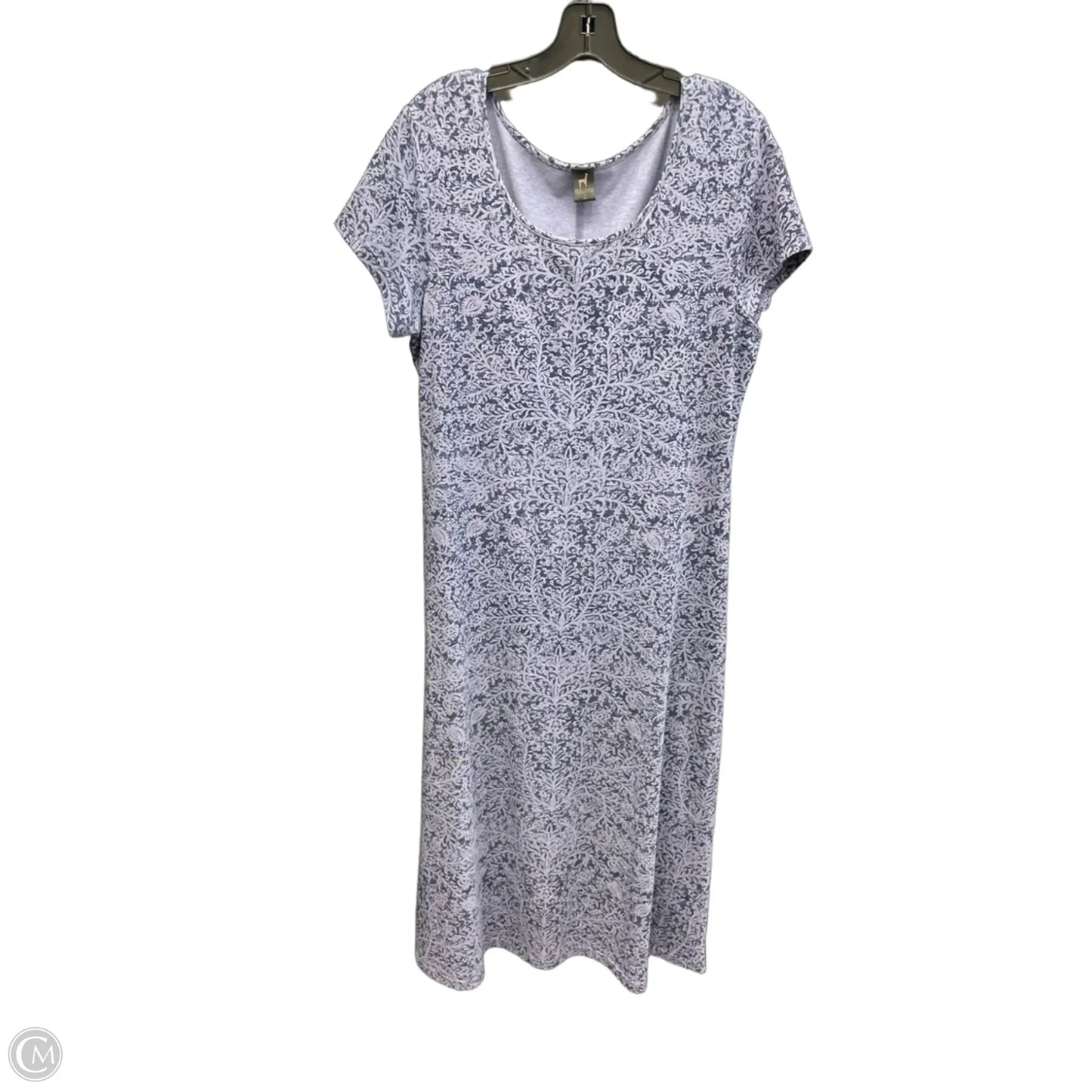 Dress Casual Maxi By Peruvian Connection In Blue, Size: L