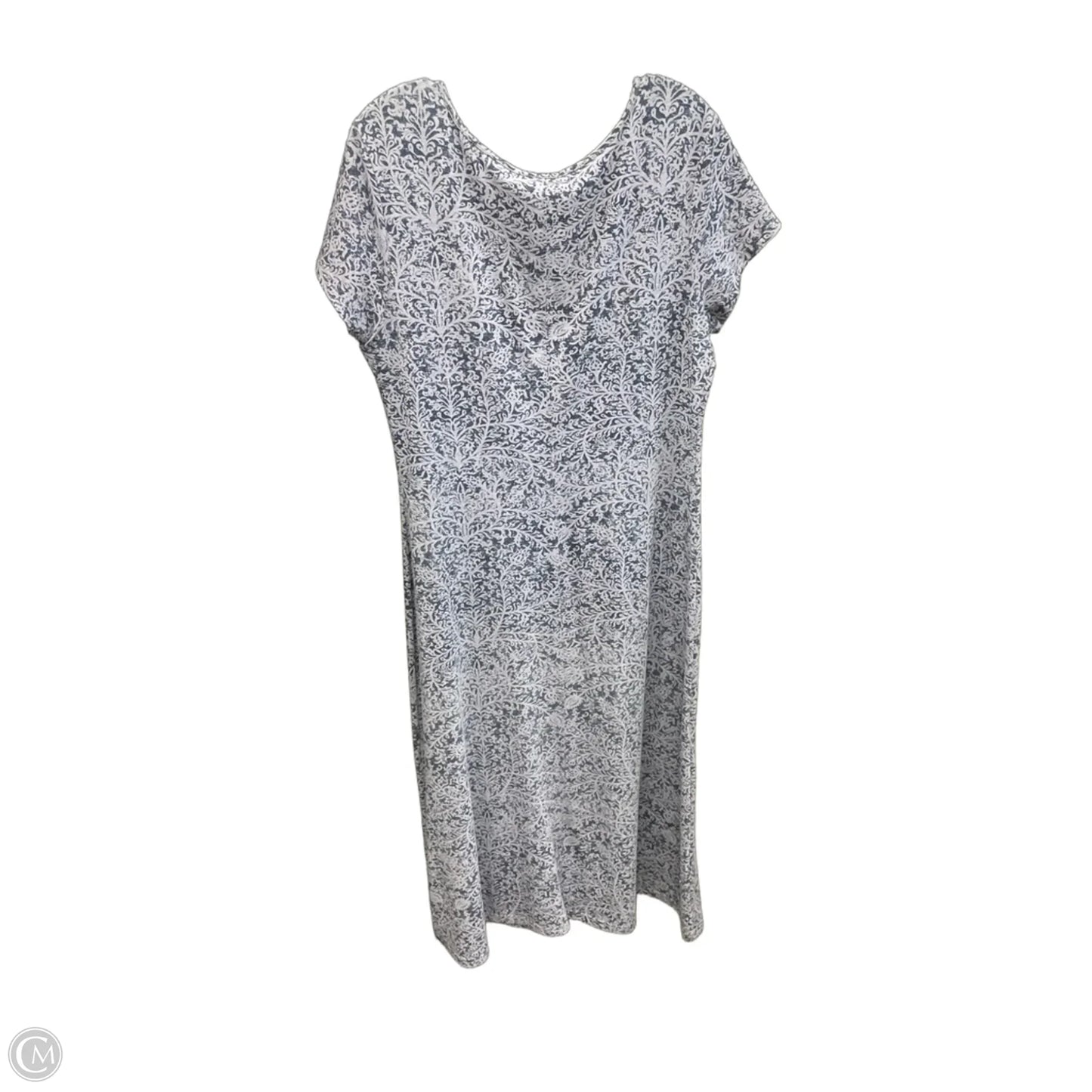 Dress Casual Maxi By Peruvian Connection In Blue, Size: L