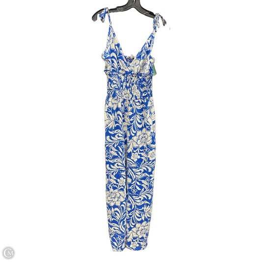 Jumpsuit By Patrons Of Peace In Blue & White, Size: S