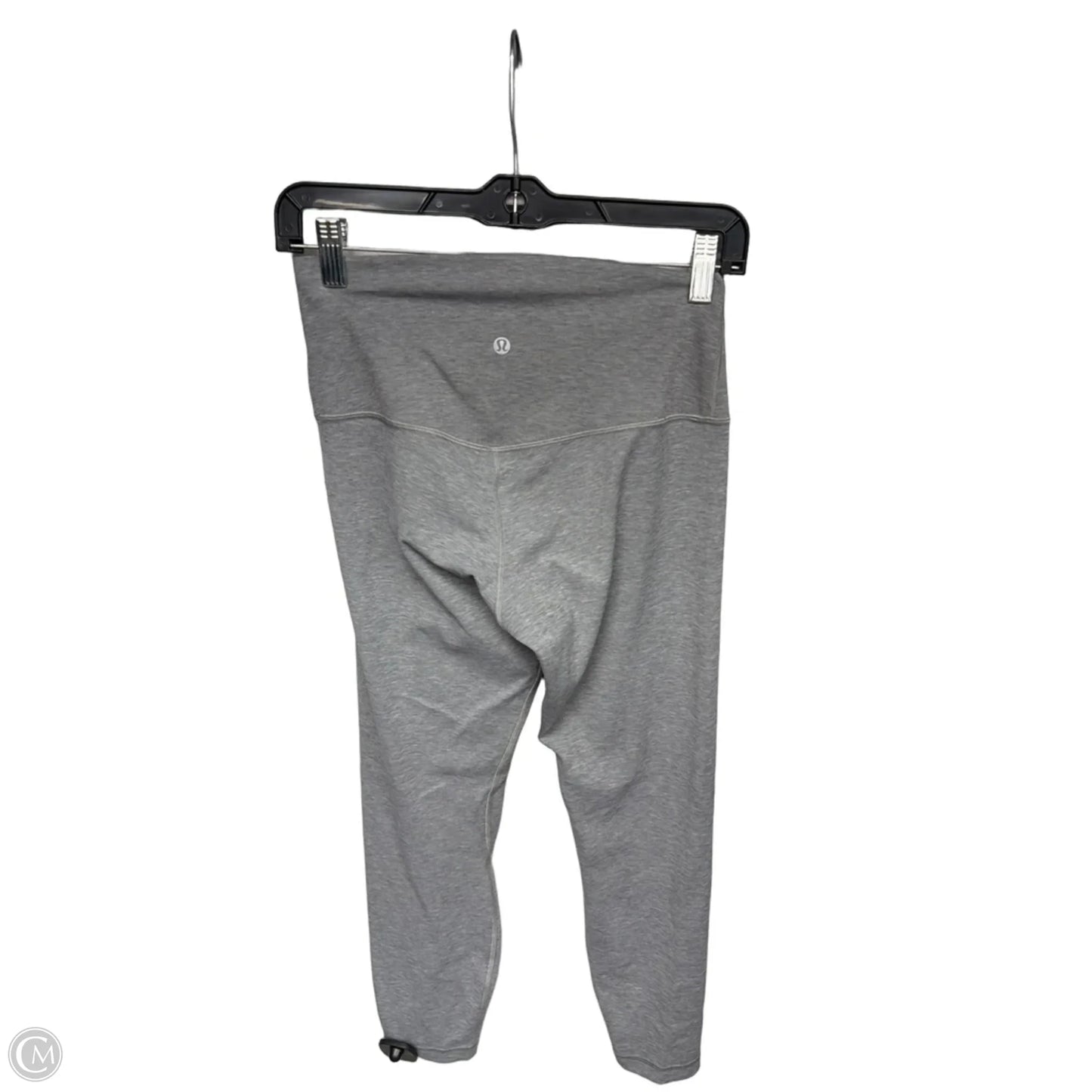 Athletic Leggings By Lululemon In Grey, Size: 8