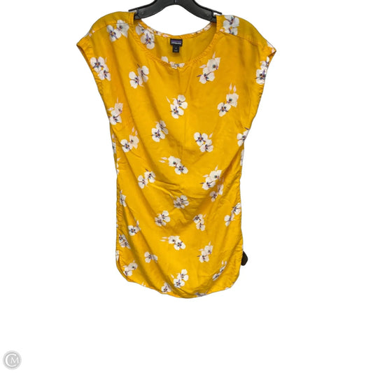 Dress Casual Short By Patagonia In Yellow, Size: S