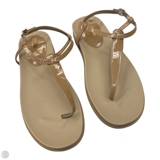 Sandals Flats By Sam Edelman In Tan, Size: 10