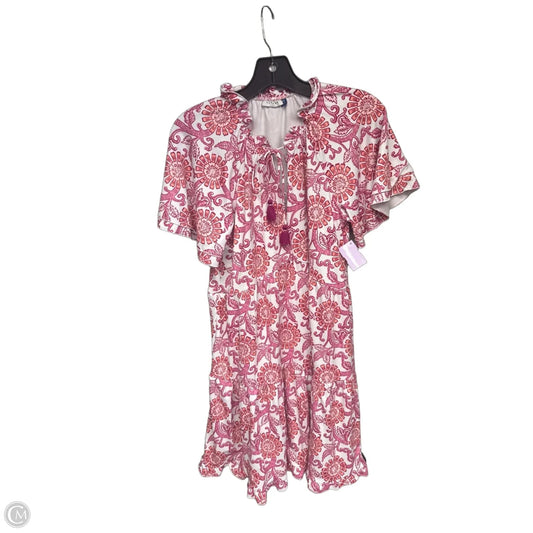 Dress Casual Short By Cabelas In Pink & White, Size: Xs