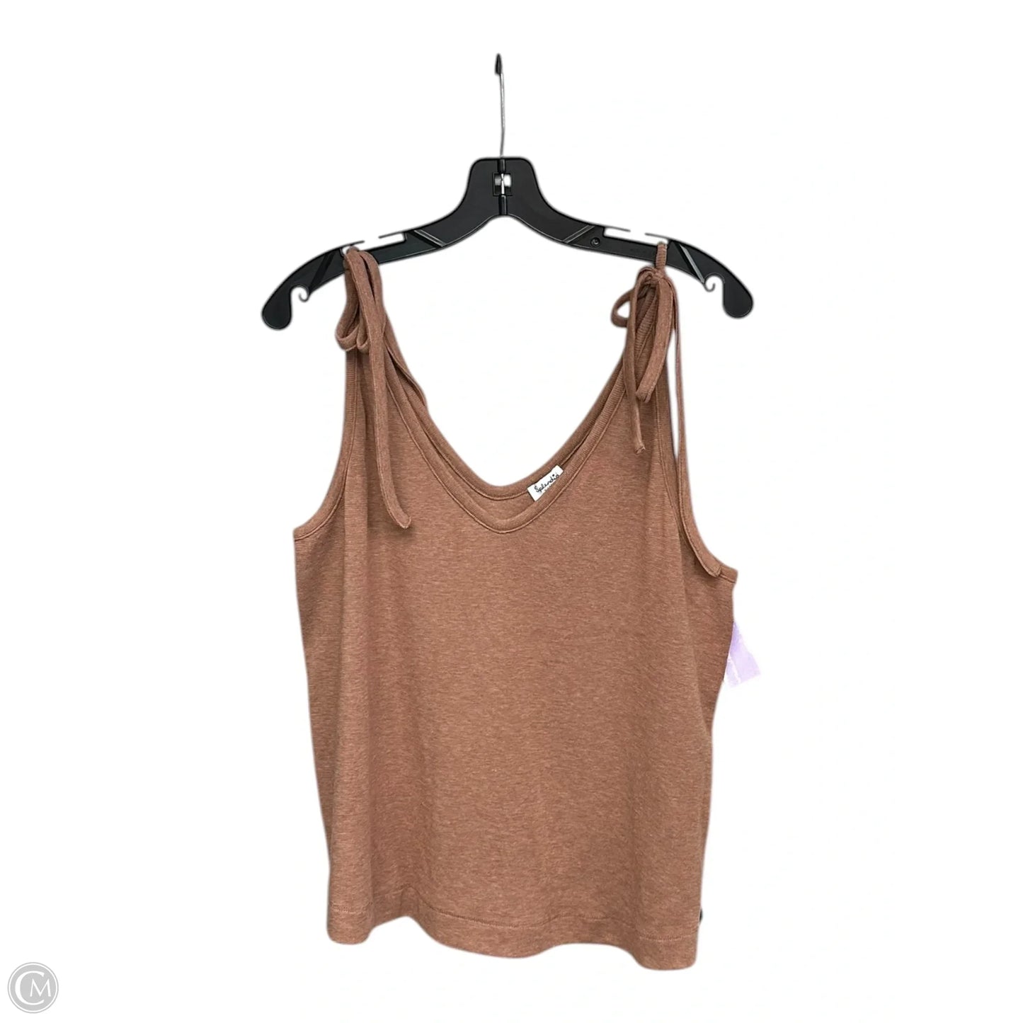 Top Sleeveless By Splendid In Orange, Size: Xl