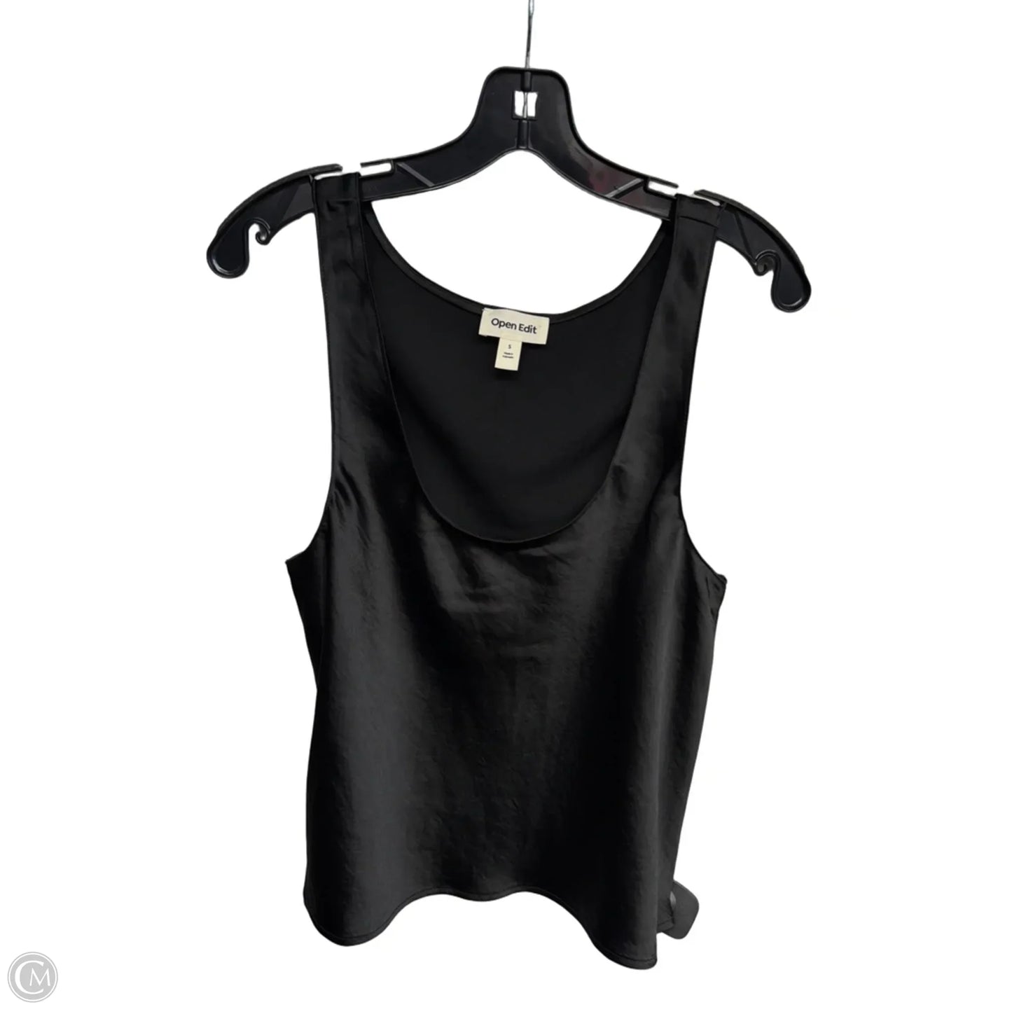 Top Sleeveless By Open Edit In Black, Size: S