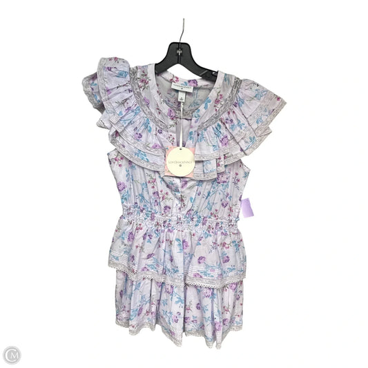 Dress Casual Short By Target-designer In Purple, Size: M