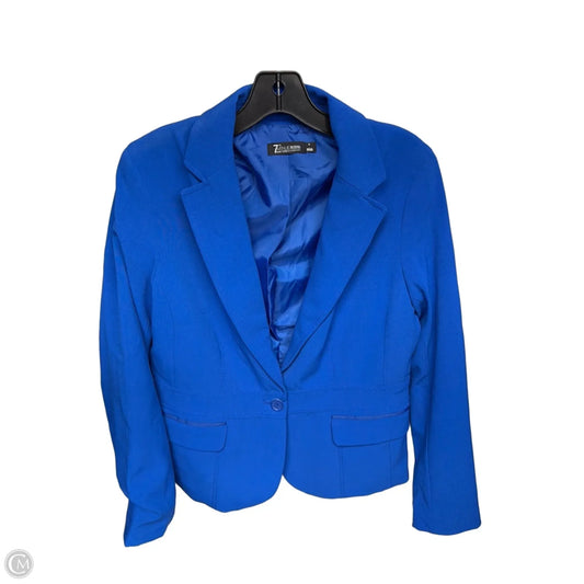 Blazer By New York And Co In Blue, Size: 8
