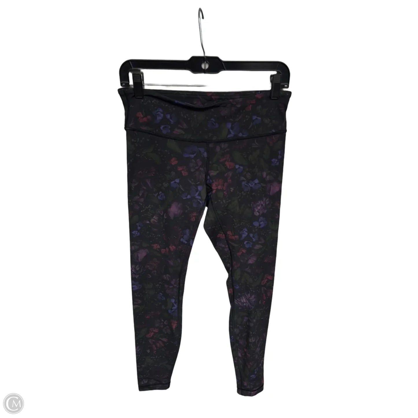 Athletic Leggings By Lululemon In Floral Print, Size: 8