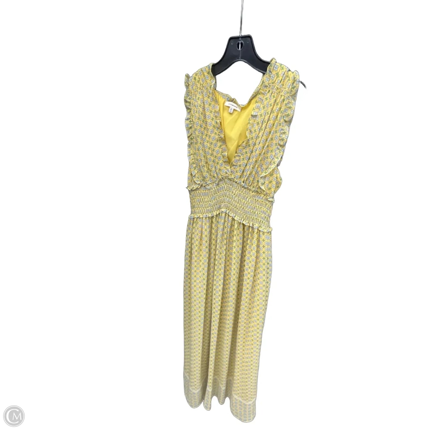 Dress Casual Maxi By Max Studio In Yellow, Size: M