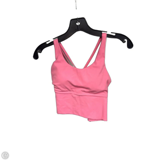Athletic Bra By Clothes Mentor In Pink, Size: M