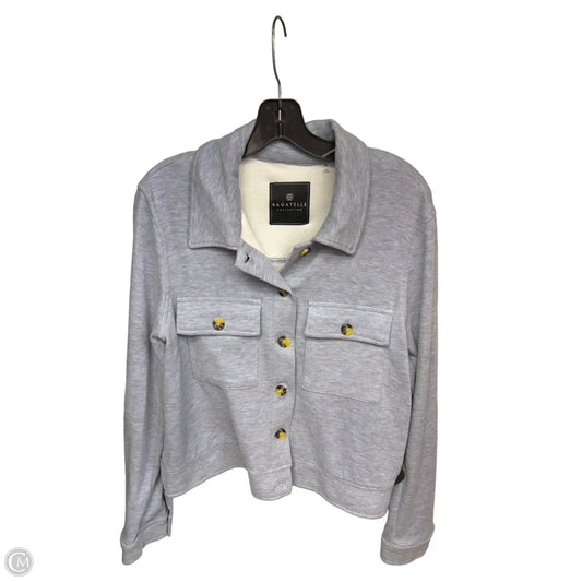 Jacket Shirt By Bagatelle In Blue, Size: M