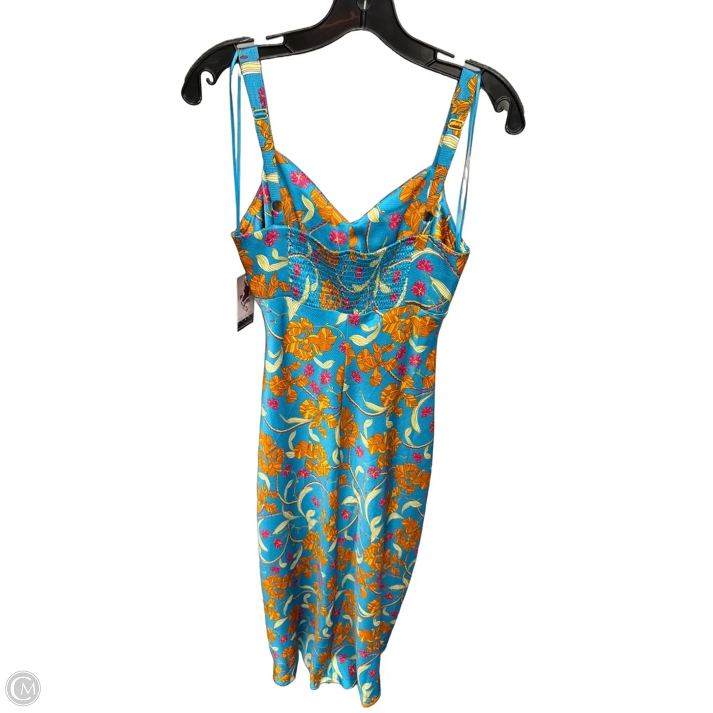 Dress Casual Maxi By Sofia By Sofia Vergara In Blue & Orange, Size: Xs