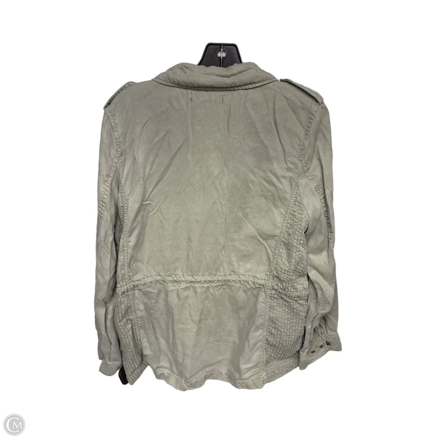 Jacket Denim By Max Jeans In Green, Size: L