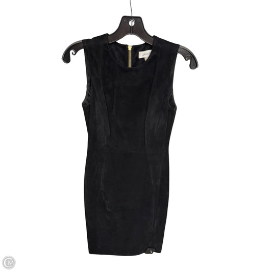 Dress Casual Short By Calvin Klein In Black, Size: 2p