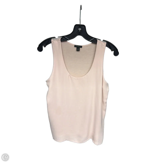 Top Sleeveless By Ann Taylor In Pink, Size: Mp