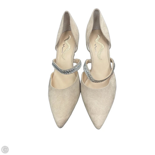 Shoes Heels Kitten By Nina In Tan, Size: 8.5
