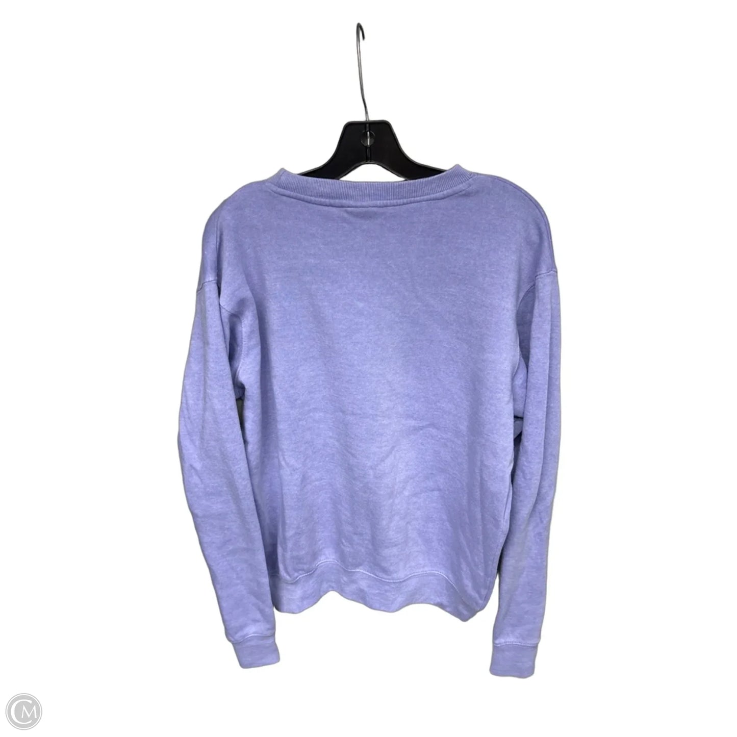 Sweatshirt Crewneck By Clothes Mentor In Purple, Size: M