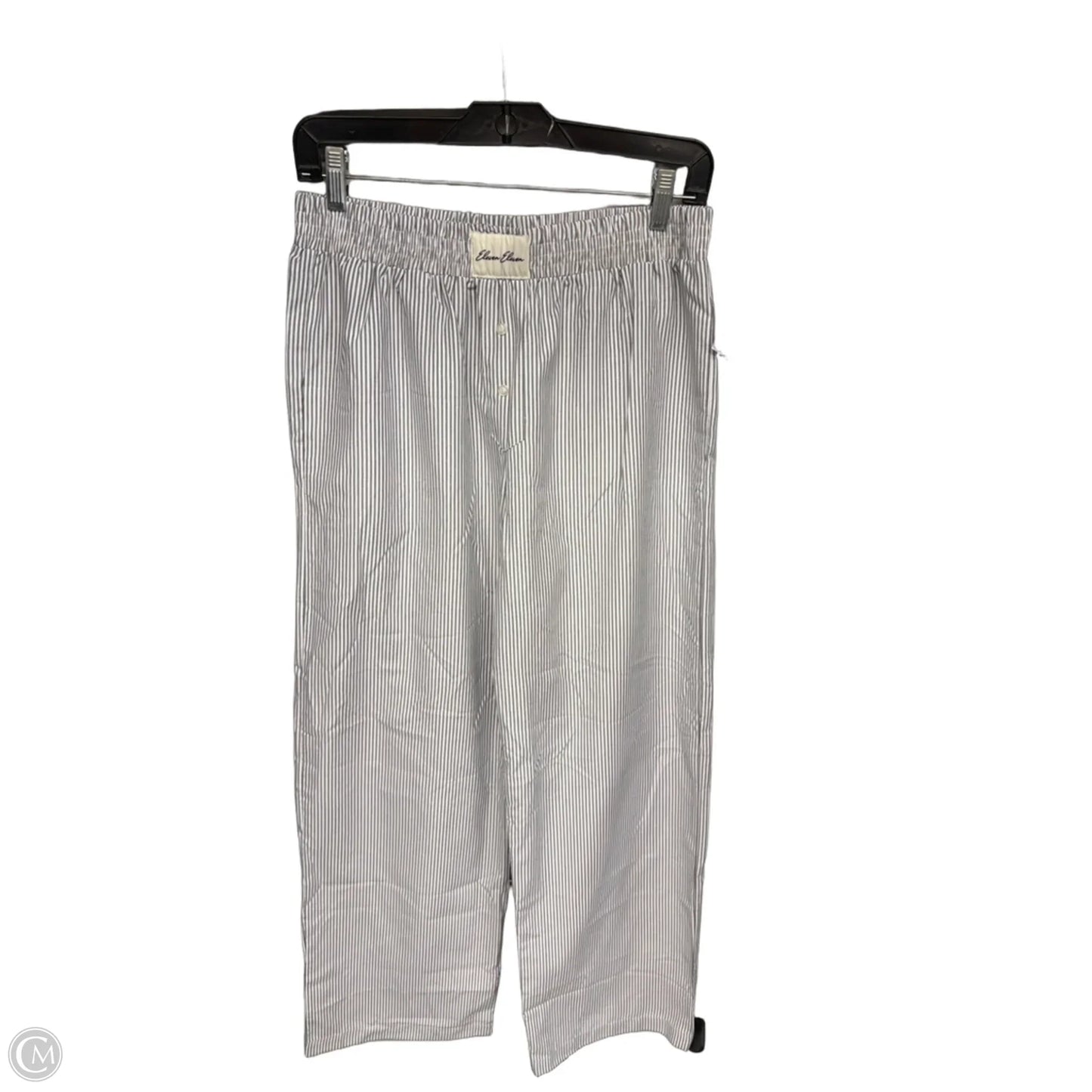 Pants Other By Clothes Mentor In Grey & White, Size: M