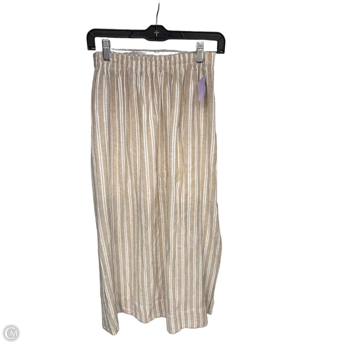 Skirt Midi By Z Supply In Striped Pattern, Size: S