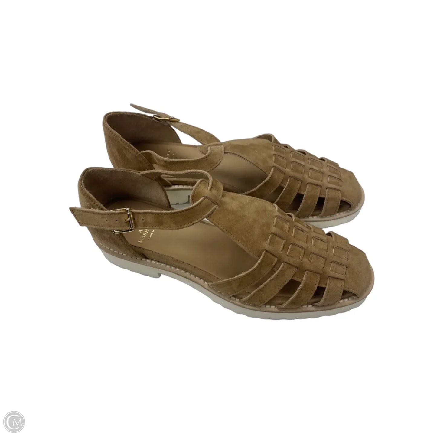 Shoes Flats By Clothes Mentor In Brown, Size: 7