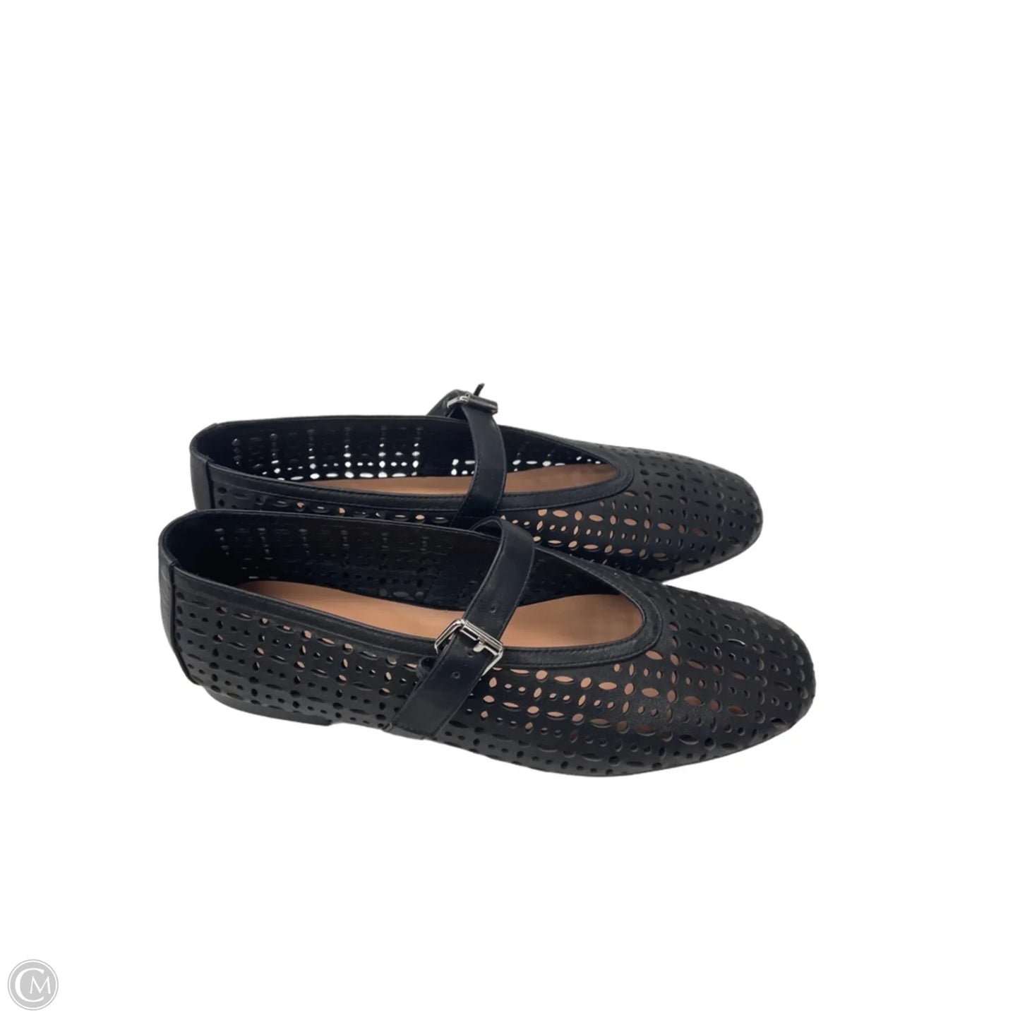 Shoes Flats By Clothes Mentor In Black, Size: 7
