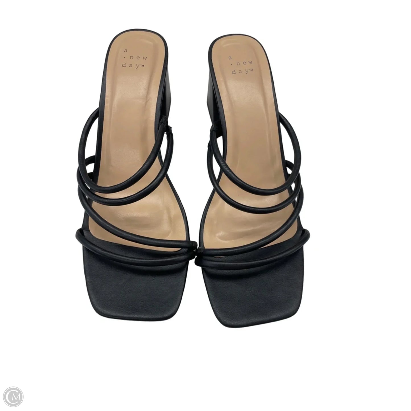 Shoes Heels Block By A New Day In Black, Size: 10