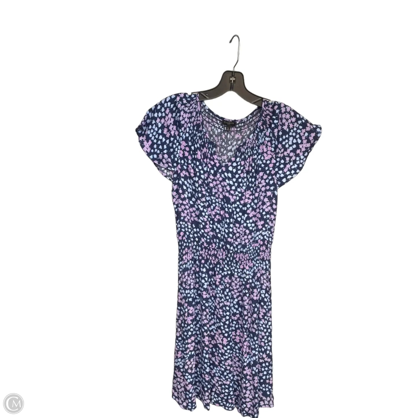 Dress Casual Maxi By Talbots In Blue & Purple, Size: Sp