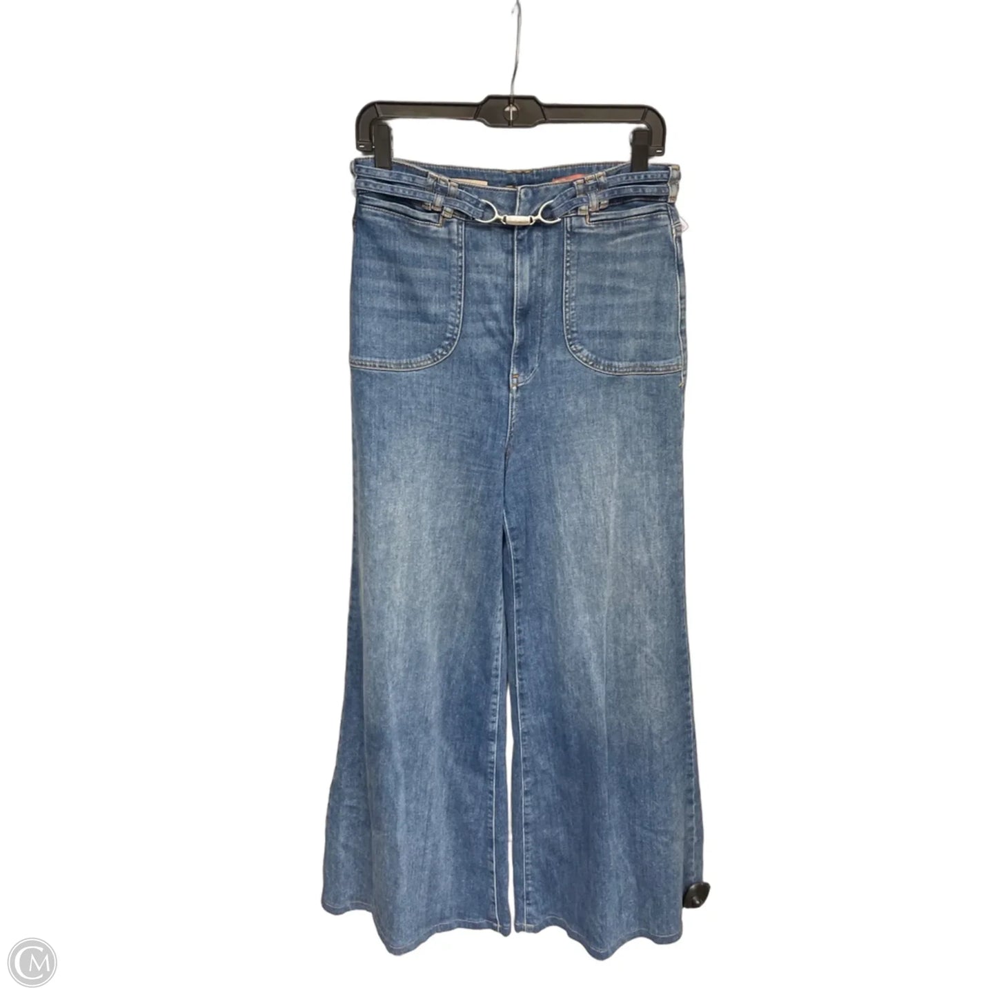 Jeans Wide Leg By Pilcro In Blue Denim, Size: 6