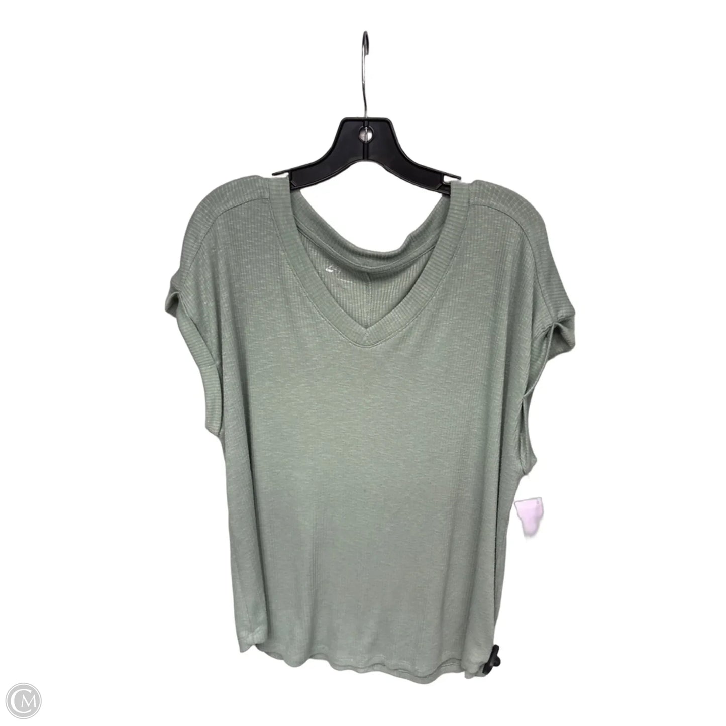 Top Short Sleeve By Maurices In Green, Size: Xl