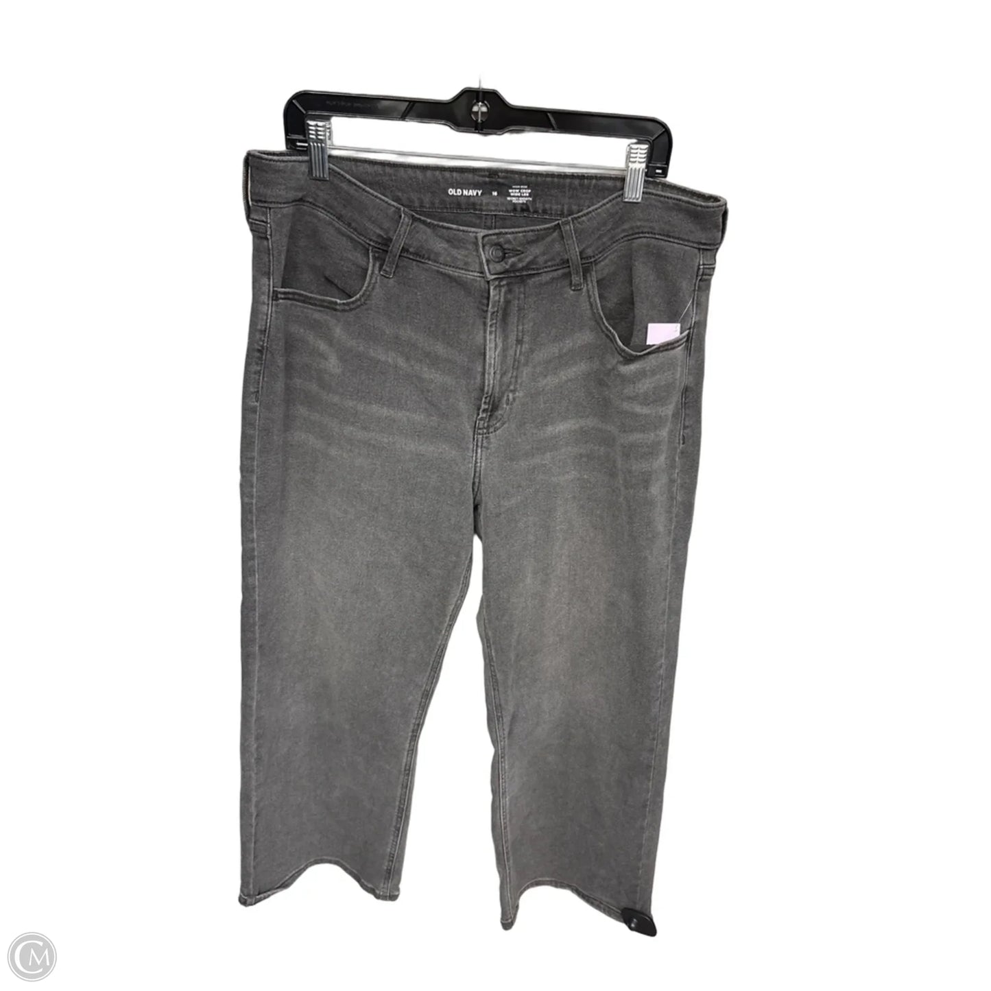 Jeans Wide Leg By Old Navy In Grey, Size: 16