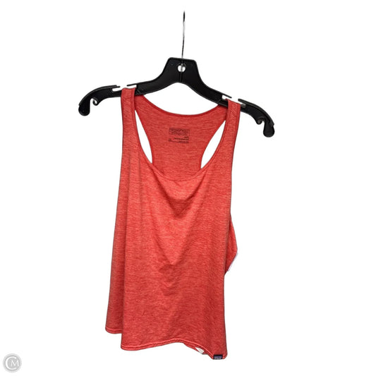 Athletic Tank Top By Patagonia In Orange, Size: Xl