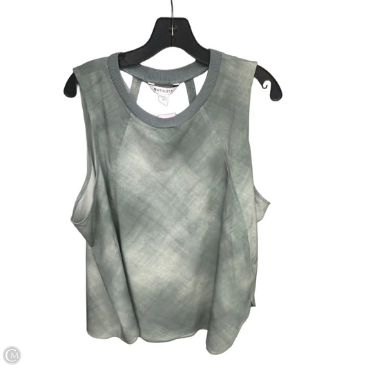 Athletic Tank Top By Athleta In Green, Size: 2x