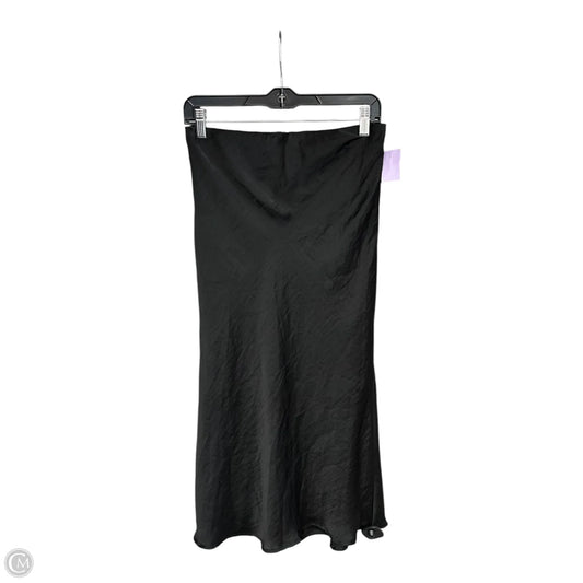 Skirt Midi By Clothes Mentor In Black, Size: Xl